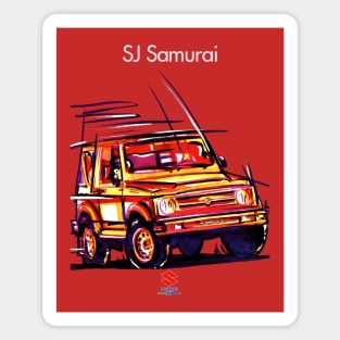 SUZUKI SAMURAI - brochure Magnet